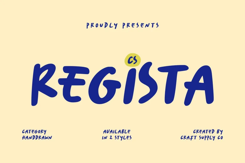 CS Regista Font