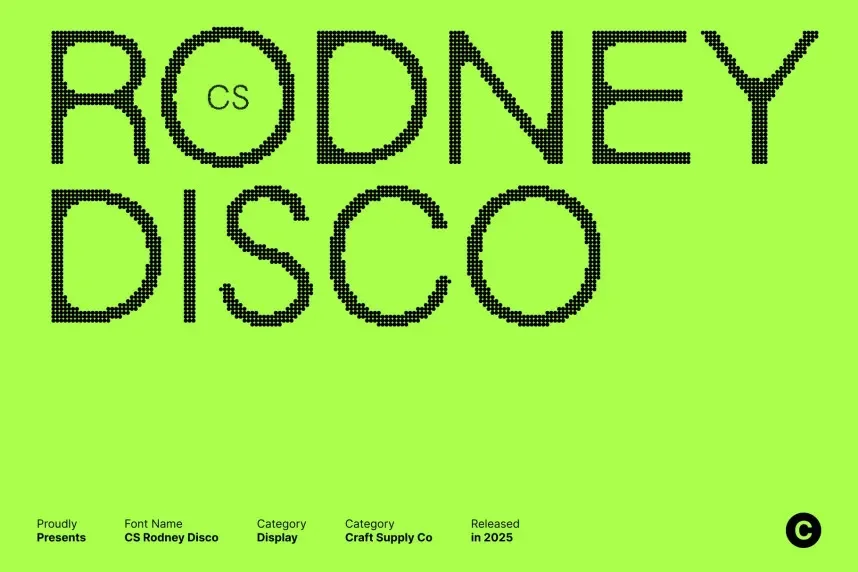CS Rodney Disco Font