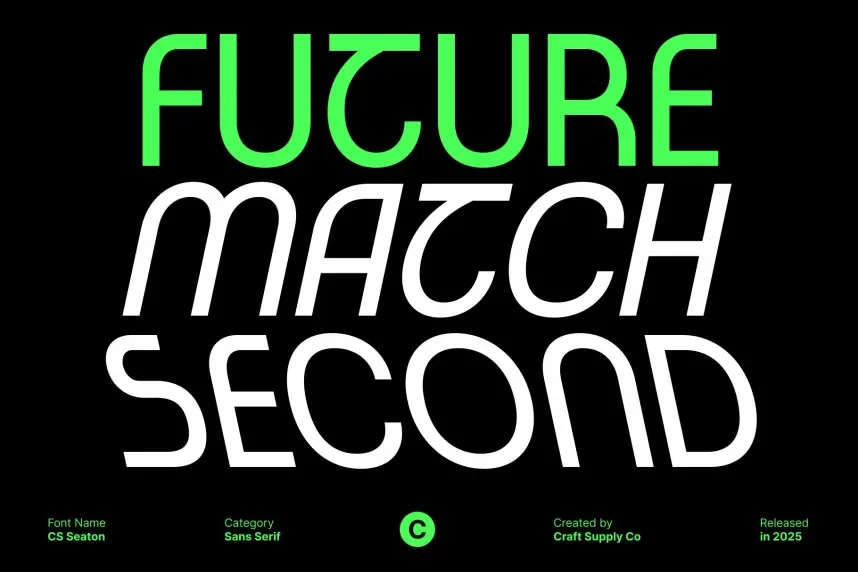 CS Seaton Font preview 3