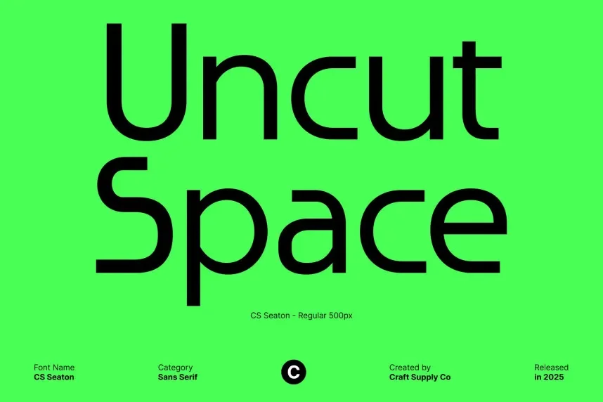 CS Seaton Font preview 4