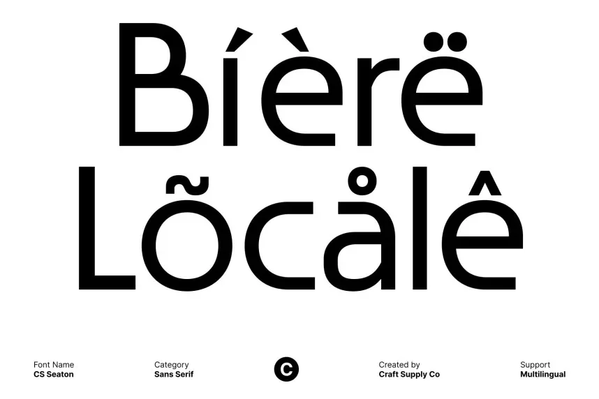 CS Seaton Font preview 5