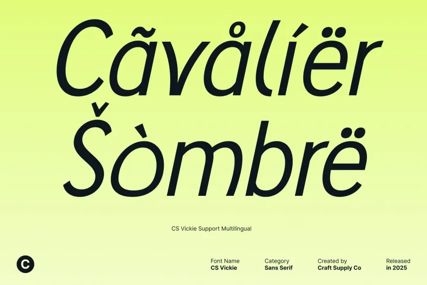 CS Vickie Font preview 5