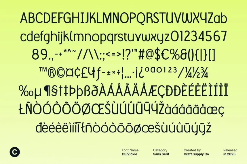 CS Vickie Font preview 6