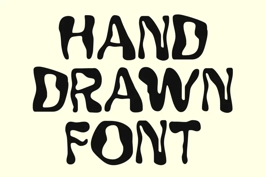 CS Weldon Drawn Font preview 3