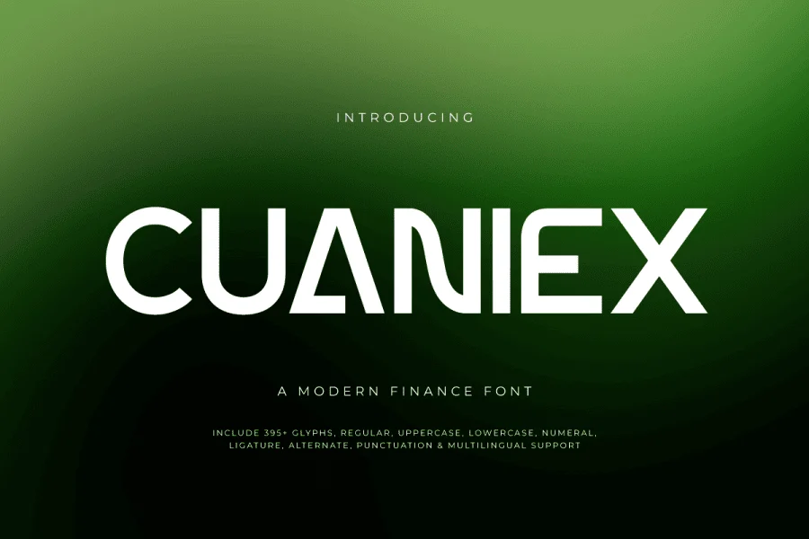 Cuaniex Trial Font