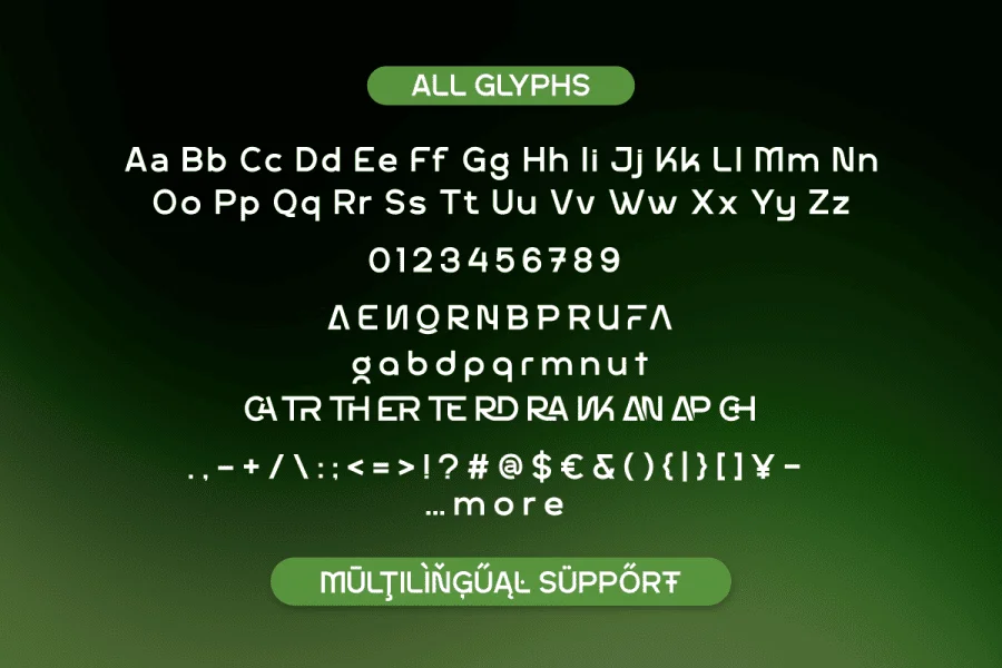 Cuaniex Trial Font preview 10