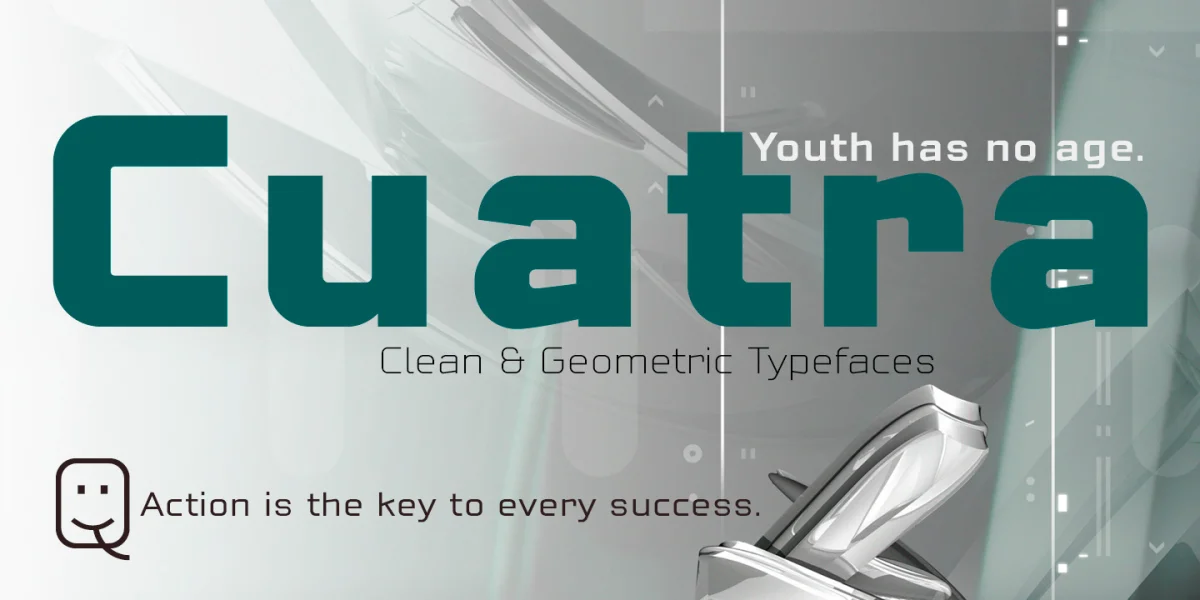 Cuatra Font Family preview 3
