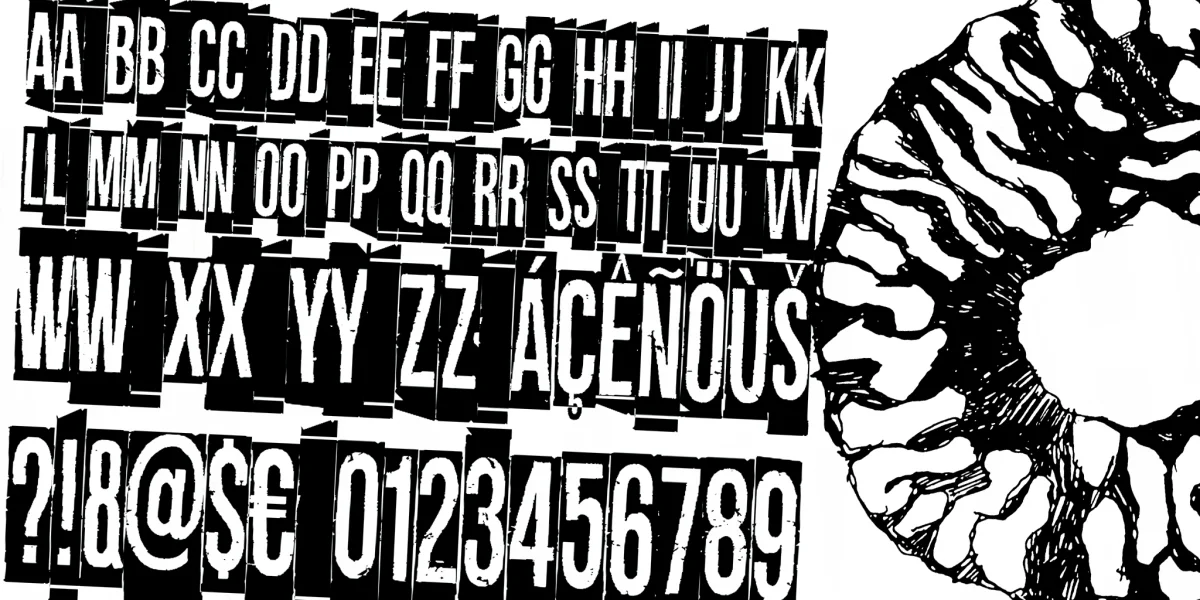 Cul-De-Sac Font preview 4