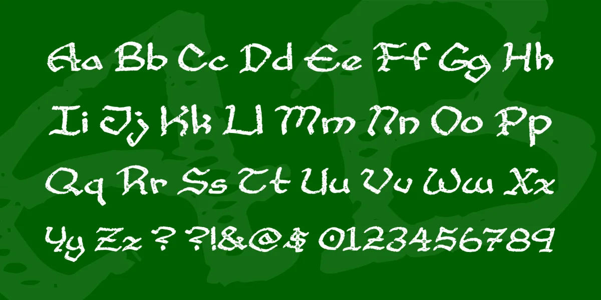 Cup and Talon Font preview 3