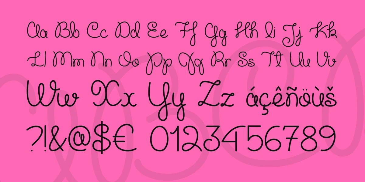 Cupcake Party Demo Font preview 3