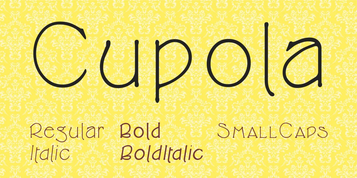 Cupola Font Family
