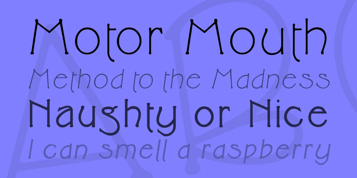 Cupola Font Family preview 2