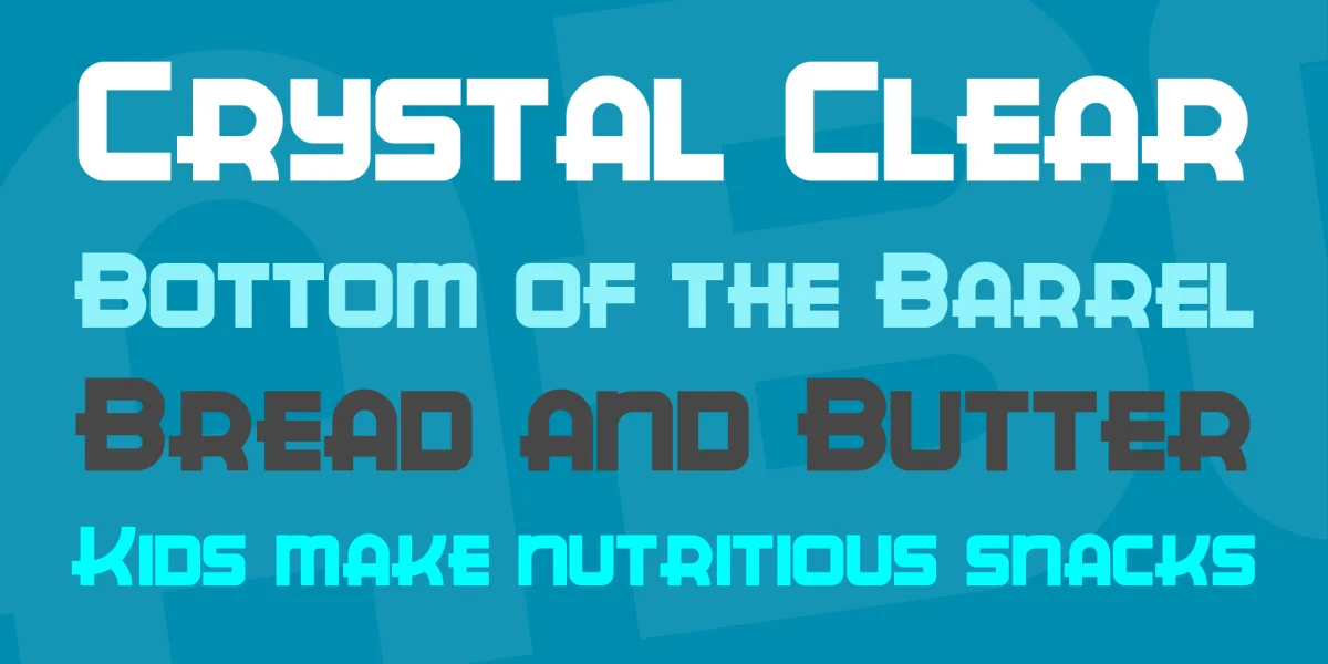 CuppaJoe Font preview 2