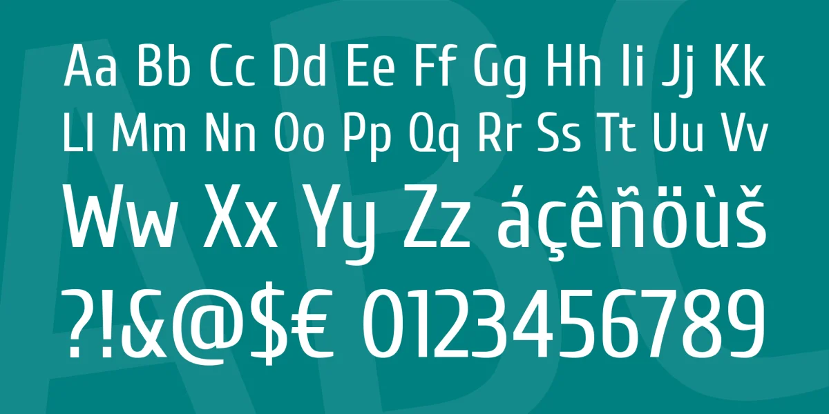 Cuprum Font Family preview 3