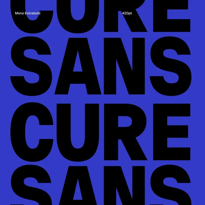 Cure Sans Font Family preview 2