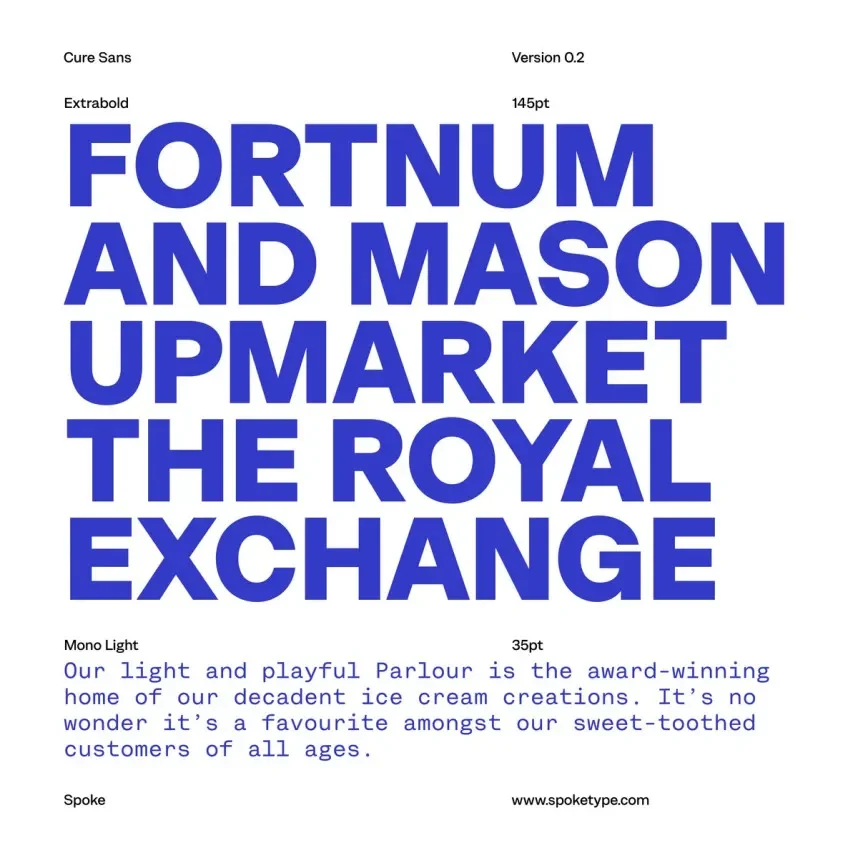 Cure Sans Font Family preview 6