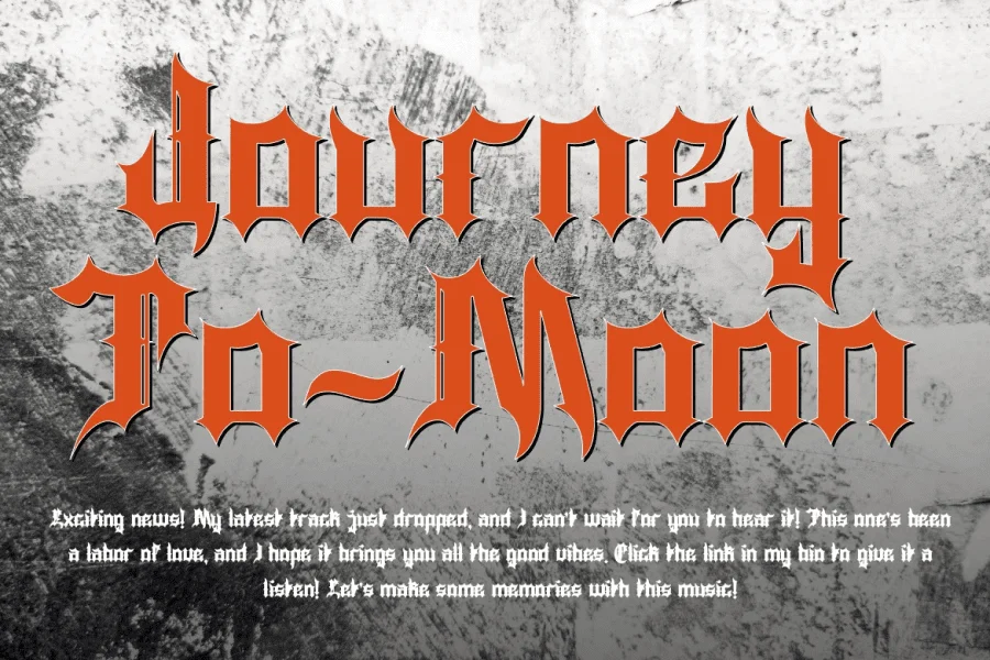 Curseyt Font preview 14