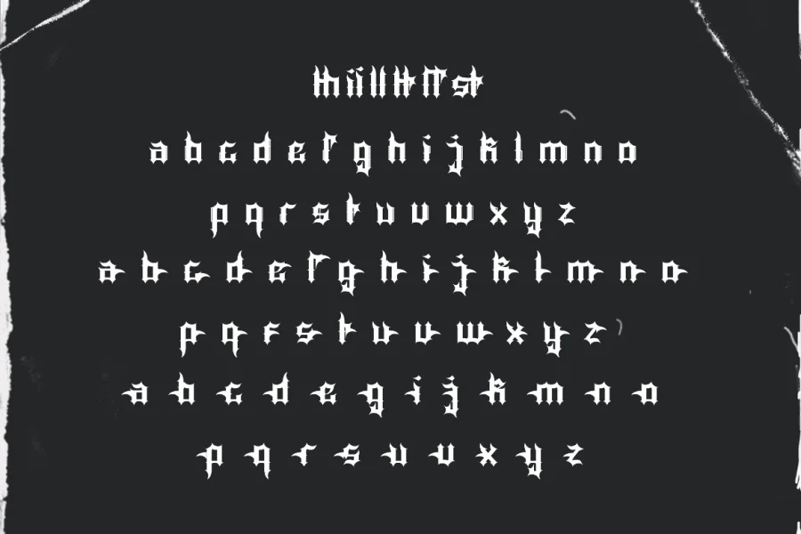 Curseyt Font preview 15