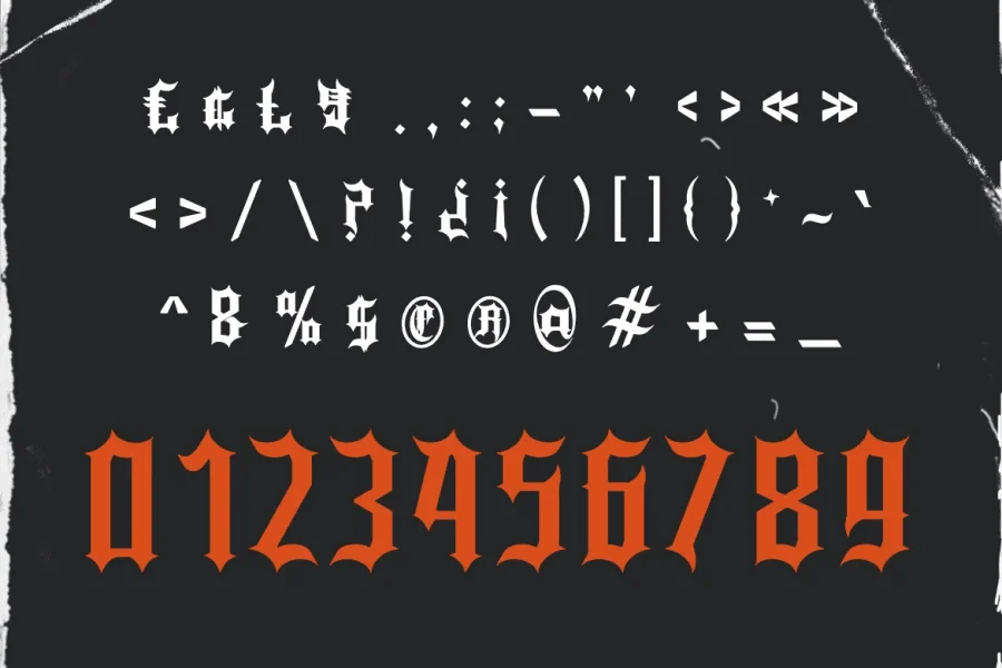 Curseyt Font preview 3