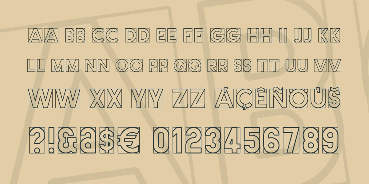 Cut Me Out Font Family preview 3