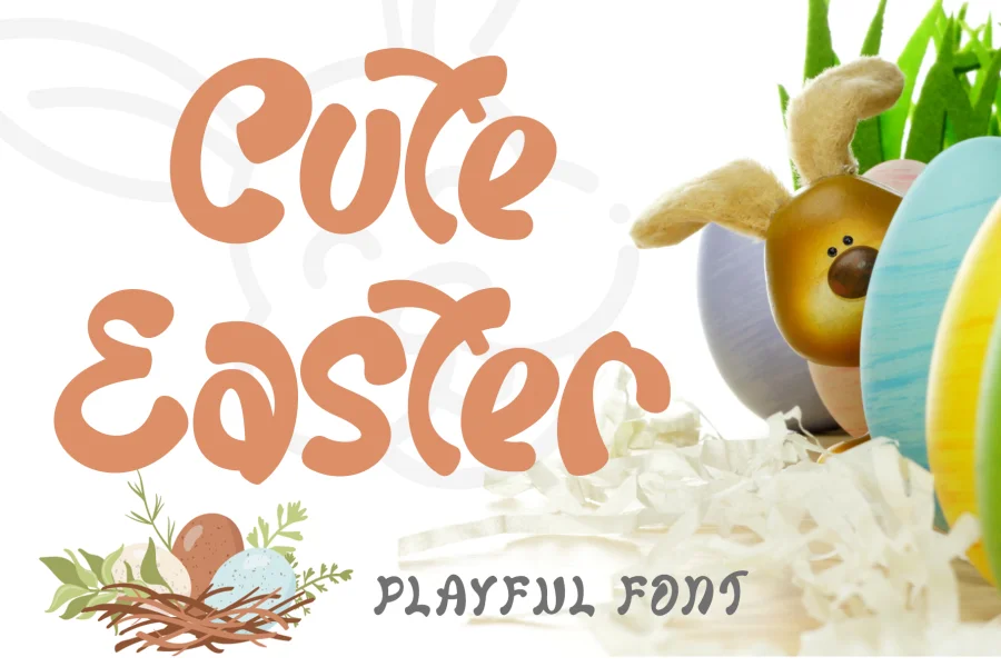 Cute Easter - Personal Use Font