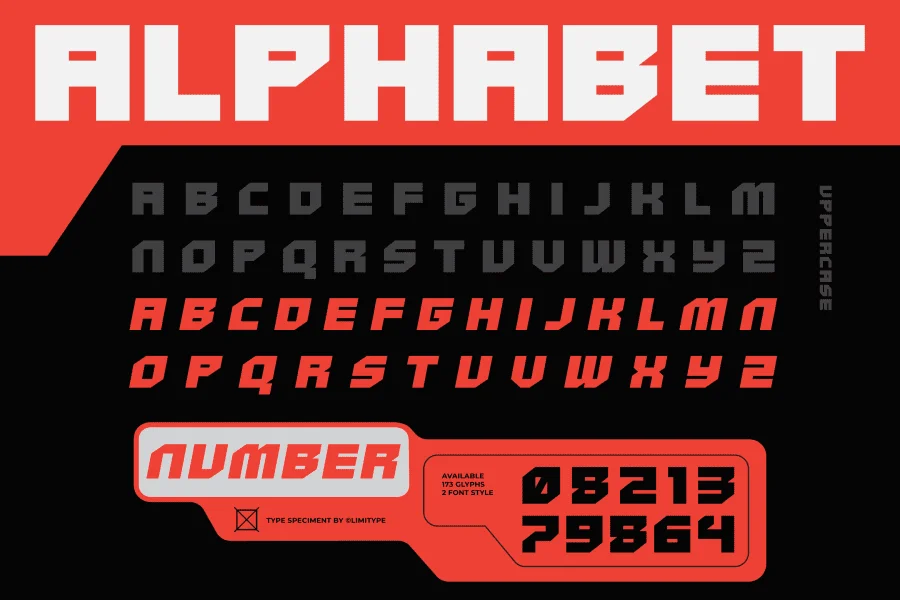 Cyberform Demo Font Family preview 5