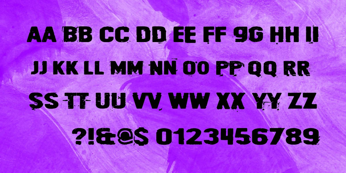 Cyberpnuk2 Font preview 5