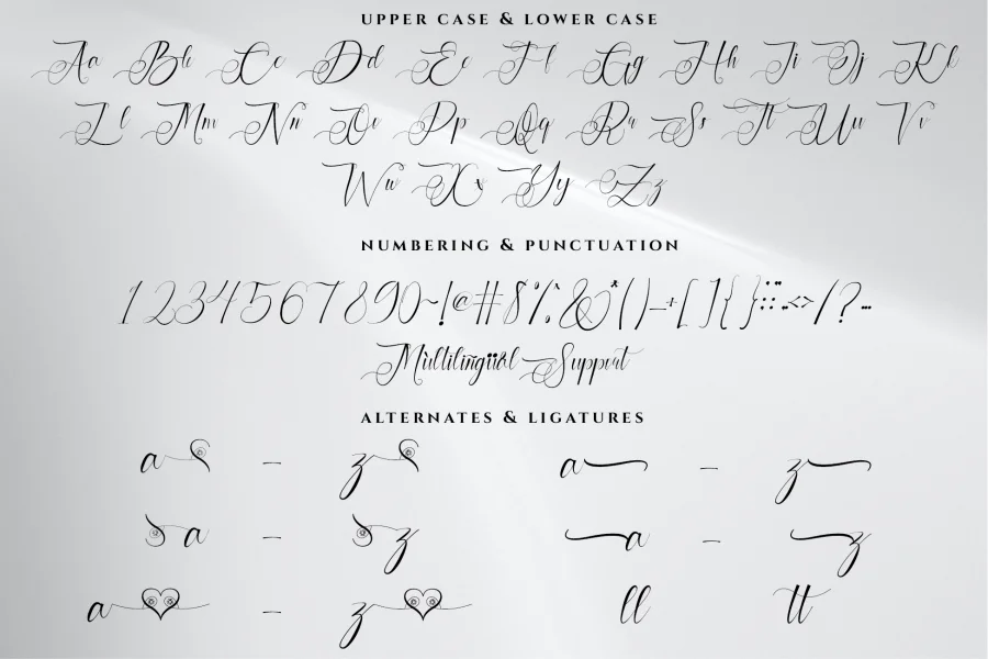 Cynthian Font preview 6