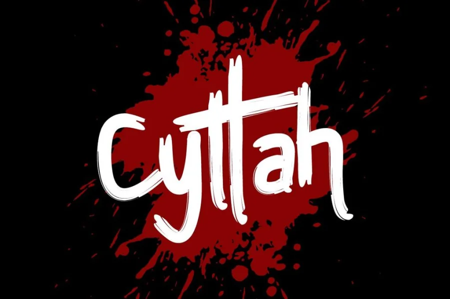 Cyttah Demo Font Family preview 12