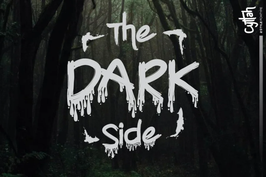 Cyttah Demo Font Family preview 2