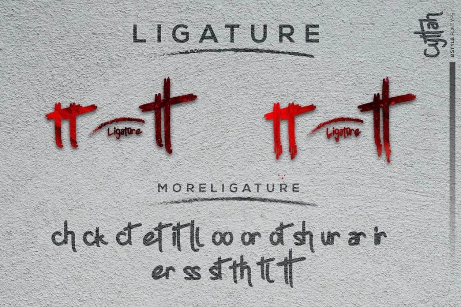 Cyttah Demo Font Family preview 6