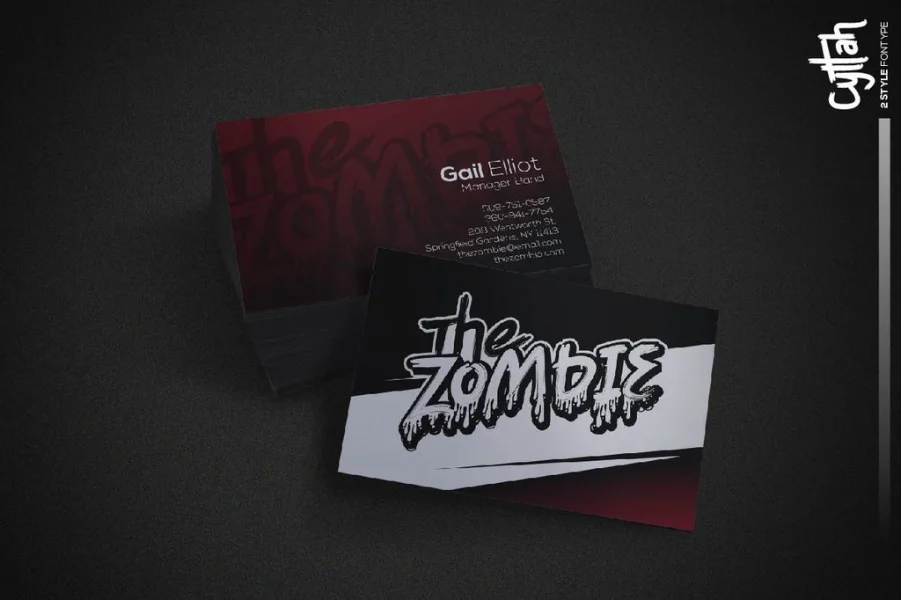 Cyttah Demo Font Family preview 9