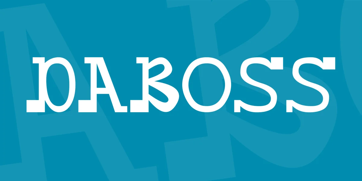 daBoss Font