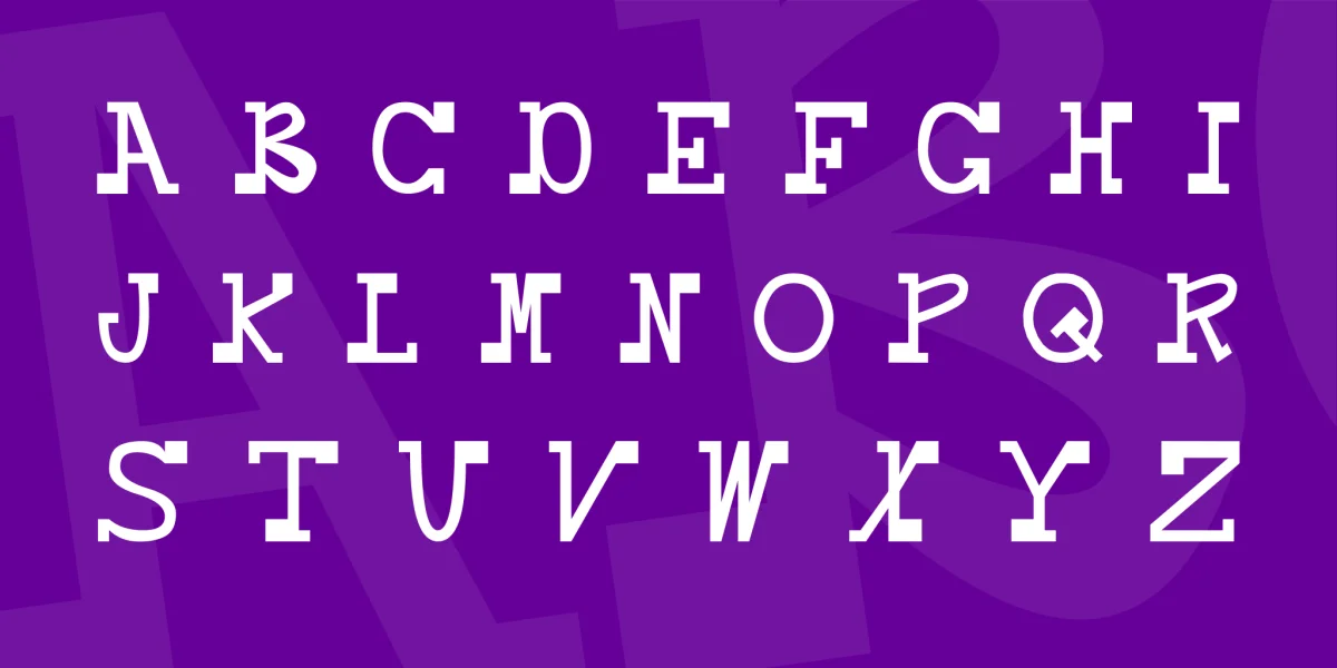 daBoss Font preview 3