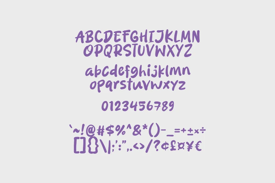 Dacomment Font preview 4