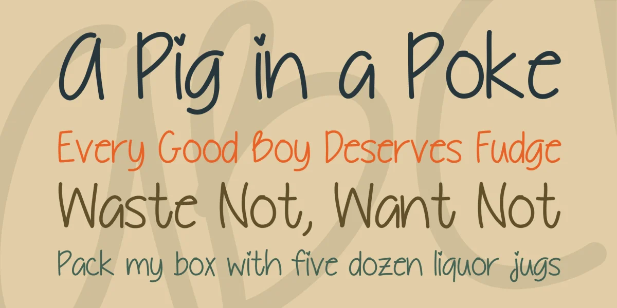 DaddysGirl Font preview 3