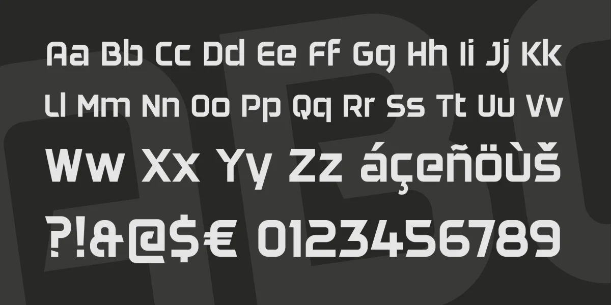 DAGGERSQUARE Font Family preview 5