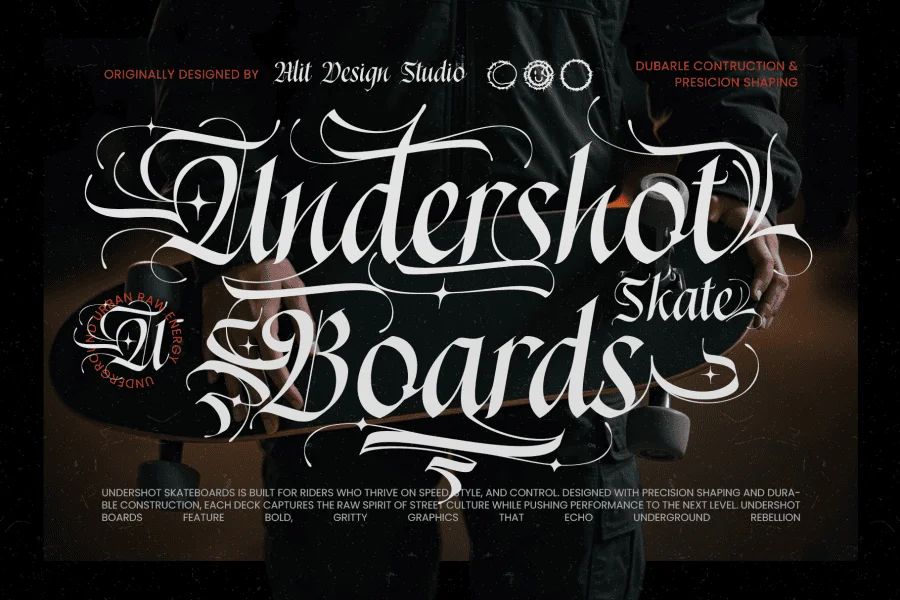 Daigersun Font preview 3