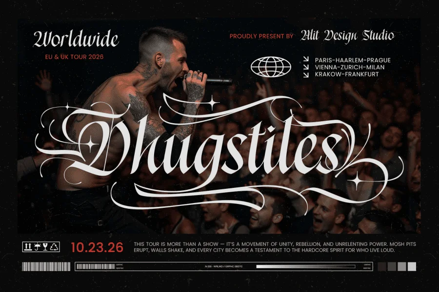 Daigersun Font preview 5