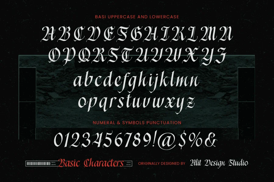 Daigersun Font preview 6