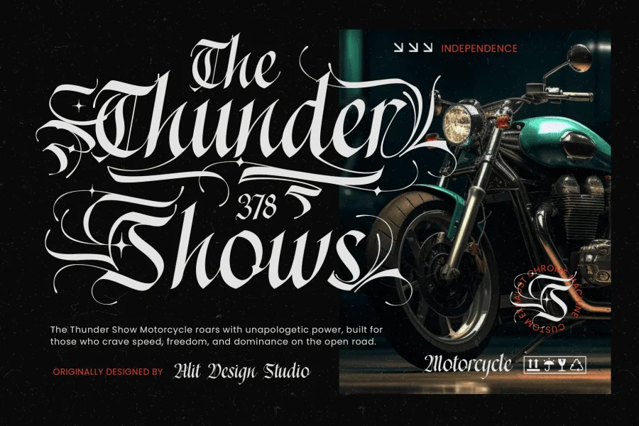 Daigersun Font preview 7