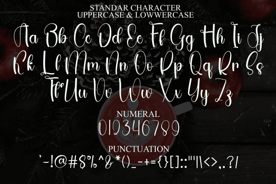 Daily Calm Font preview 7