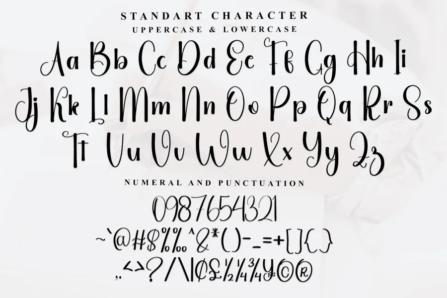 Daisy Calligraphy Font preview 5