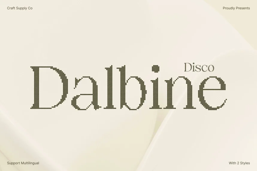 Dalbine Disco Font