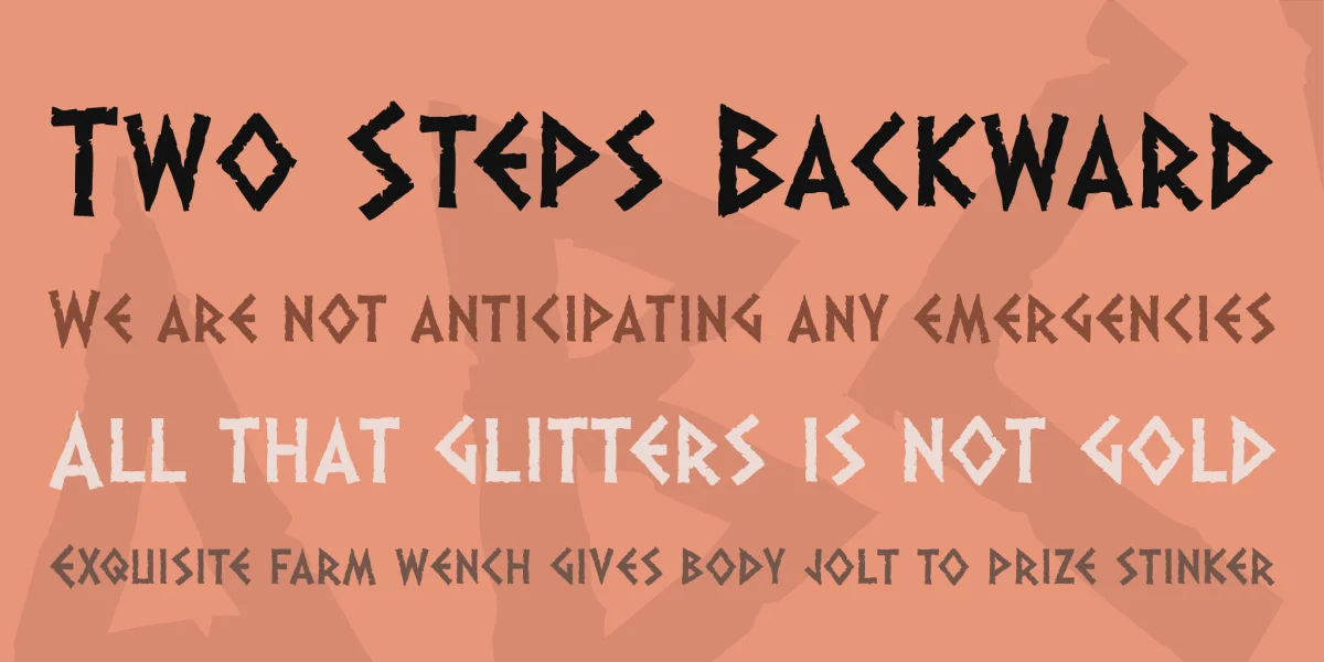 Dalek Font preview 2