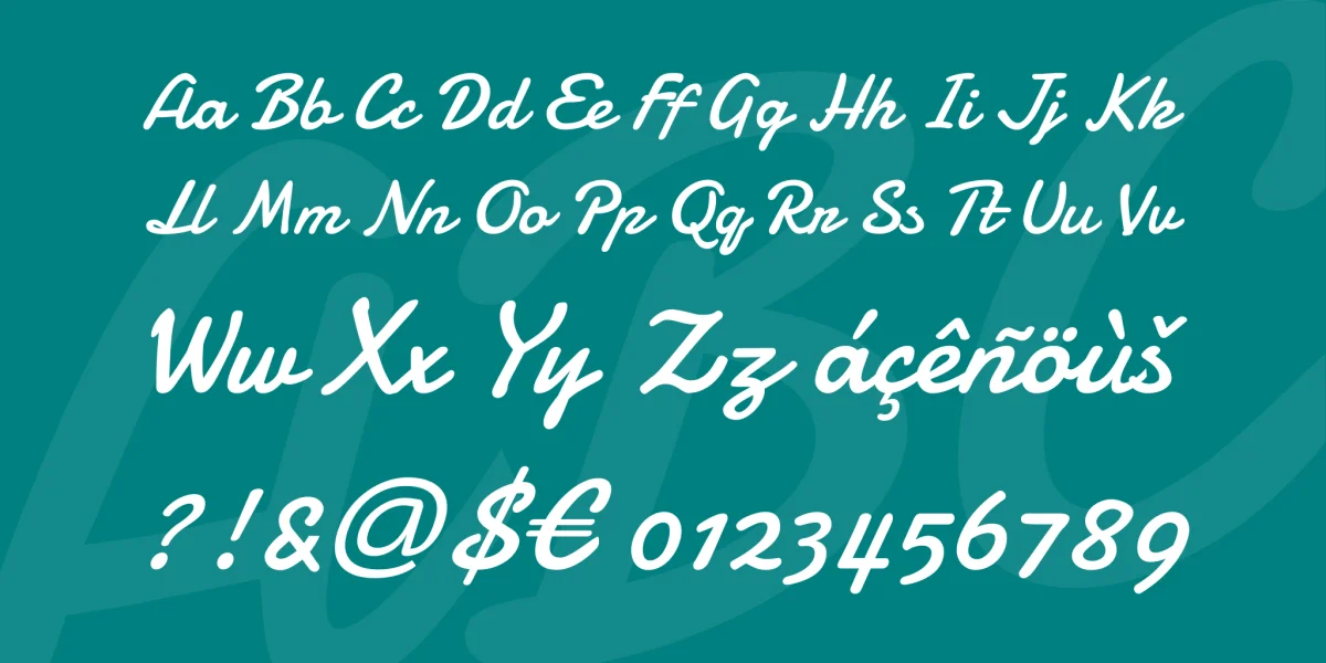 Damion Font preview 4