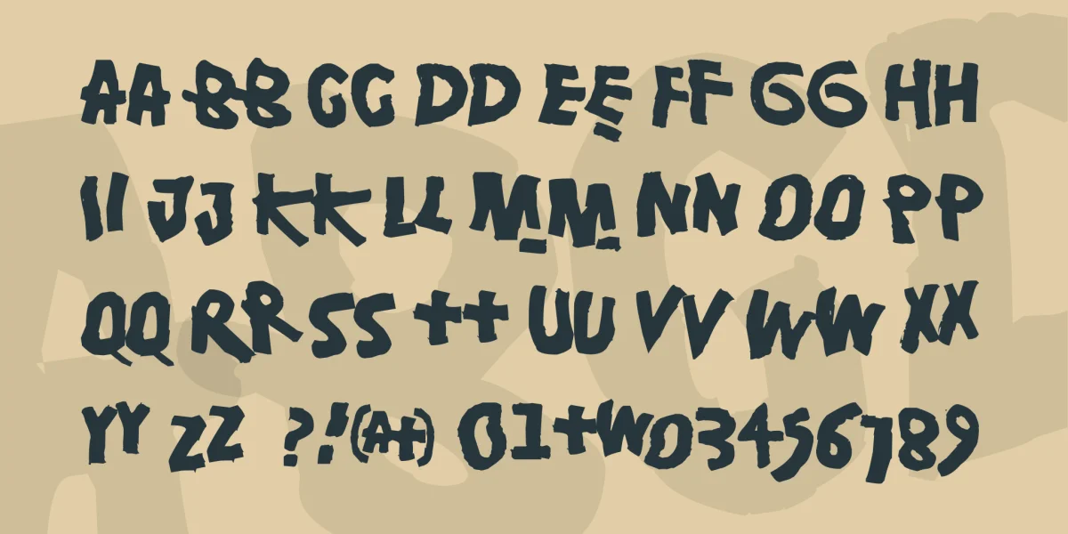 Damsterdam Font preview 4