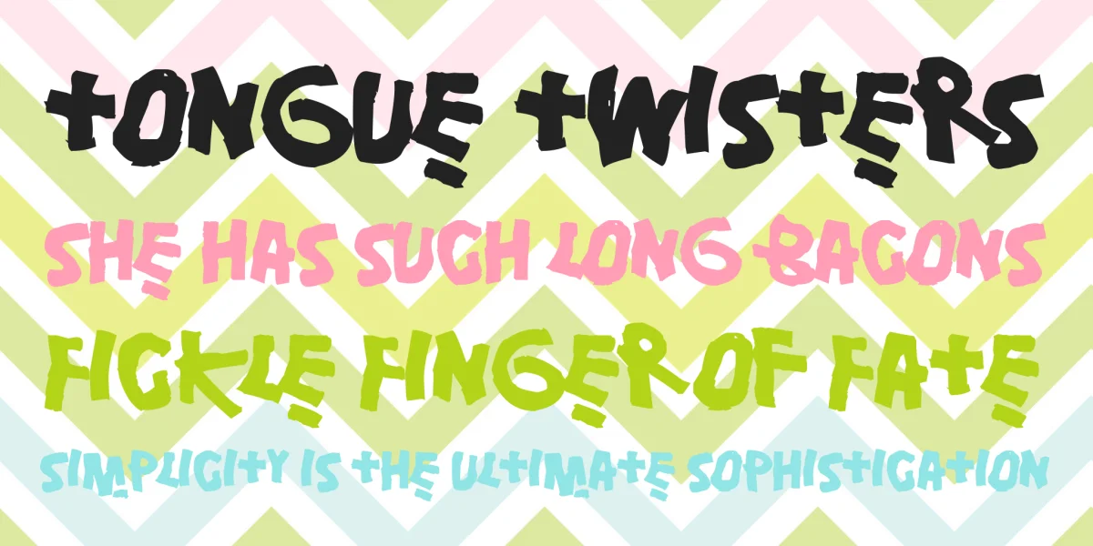 Damsterdam Font preview 6