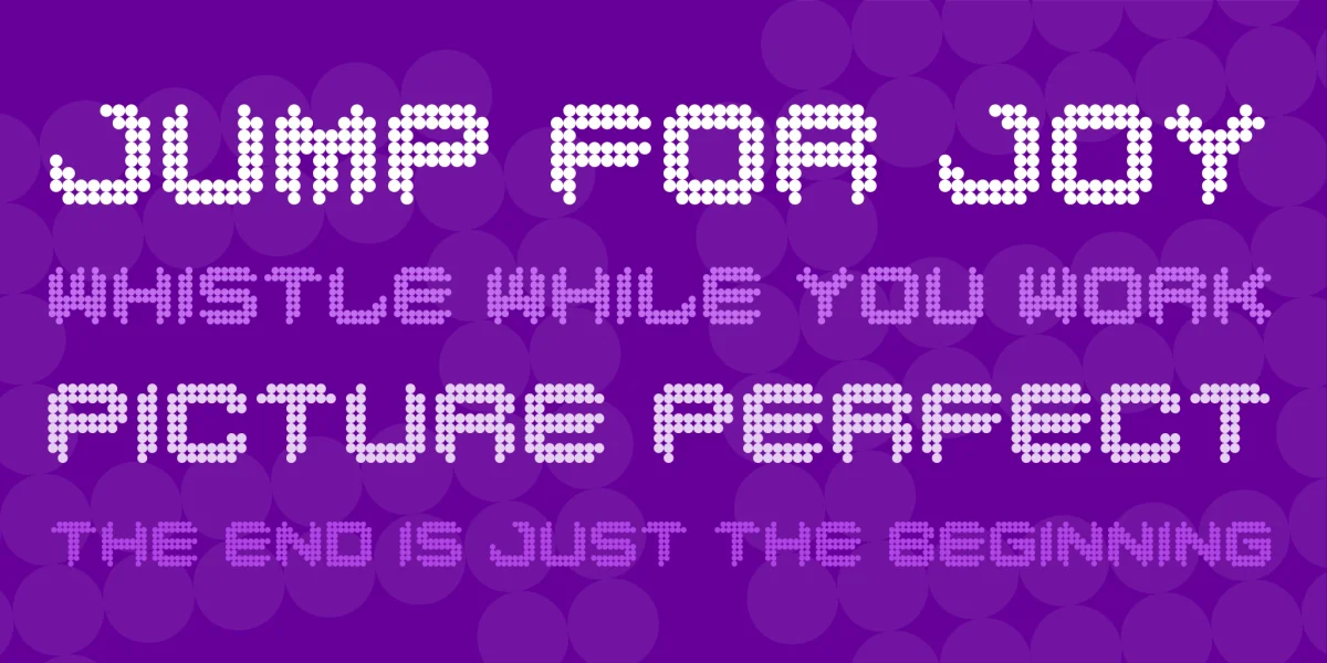 Dance Floor Font preview 2
