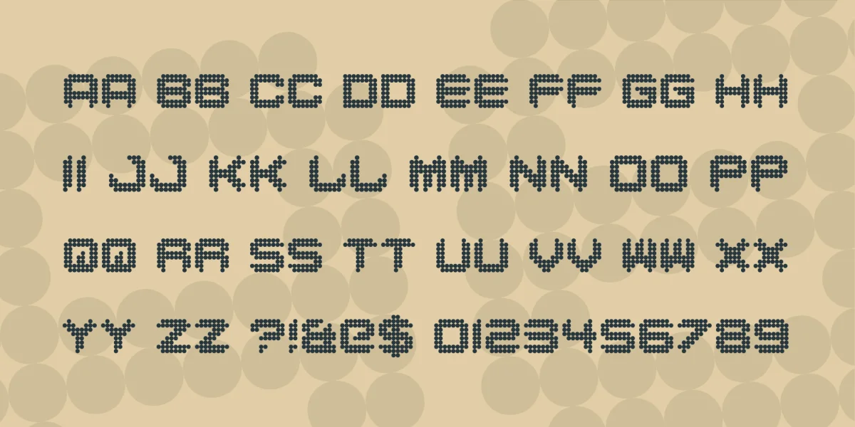 Dance Floor Font preview 3